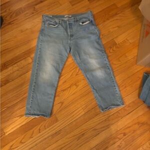 Levi’s 33 Wedgie Straight Jeans Light Wash